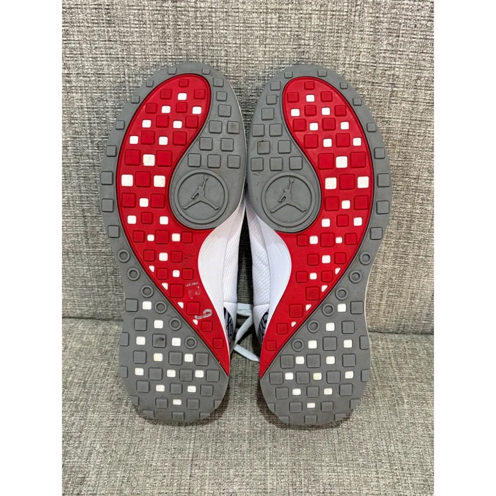 Jordan Zoom Tenacity 88 Katrina Men's Size 10.5 White Red Cement AV5878-101